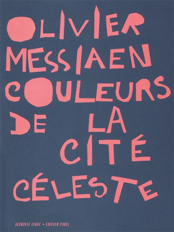 Olivier Messiaen: Couleurs De La Cite Celeste: Orchestra: Score