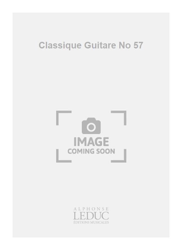 Johann Sebastian Bach: Classique Guitare No 57