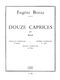 Eugène Bozza: 12 Caprices: Bassoon: Score