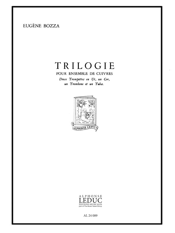 Eugne Bozza: Trilogie: Brass Ensemble: Parts