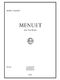 Henri Vachey: Menuet: Bassoon Ensemble: Score