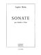 Eugène Bozza: Sonate: Oboe: Score