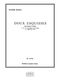 Eugène Bozza: 2 Esquisses: Flute Ensemble: Score and Parts