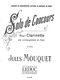 Jules Mouquet: Solo de Concours: Clarinet: Instrumental Work