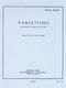 Henri Büsser: Variations Op53: Trumpet: Instrumental Work