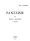 Robert Clerisse: Fantaisie pour flute ou hautbois et piano: Flute: Score