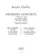 Jacques Chailley: Premiers Concerts  12 Morceaux faciles: Violin: Score