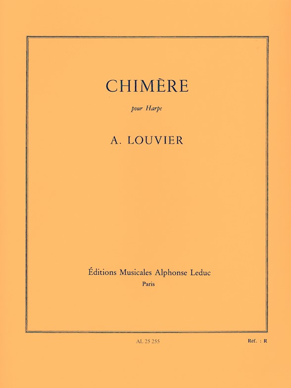 Alain Louvier: Chimre: Harp: Instrumental Work