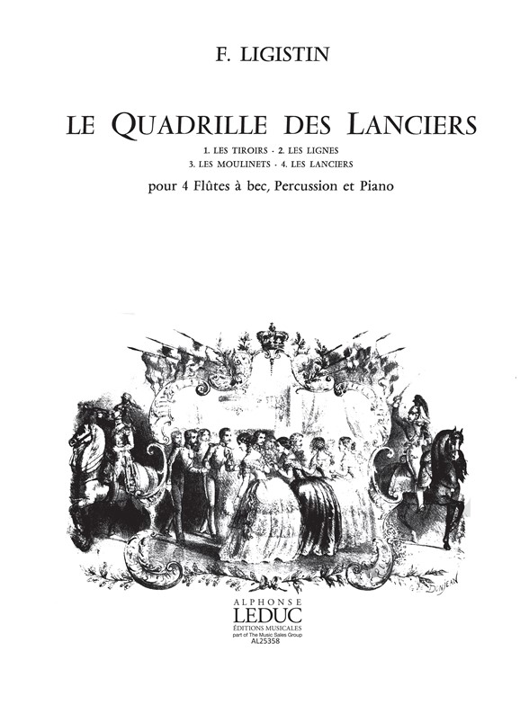 Leduc: Quadrille Des Lanciers: Recorder Ensemble: Instrumental Work