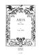 Georges Auric: Aria: Flute: Score