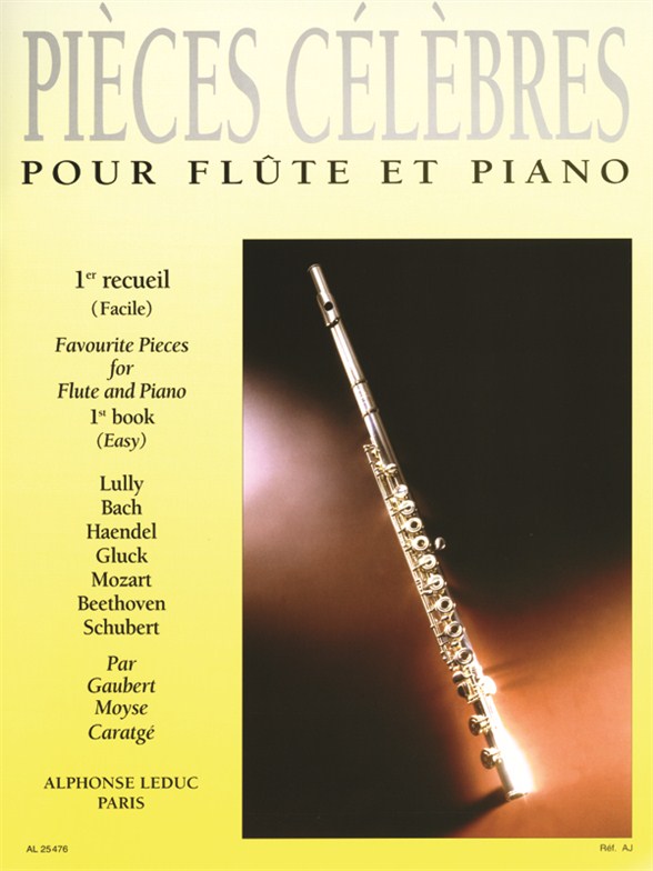 Pices Clbres pour Flte et Piano Vol. 1: Flute: Instrumental Album