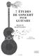 Francis Kleynjans: 7 Etudes De Concert: Guitar: Score