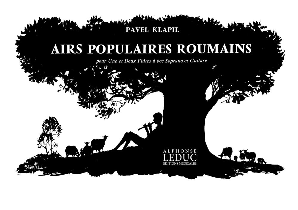 Klapil: Airs Populaires Roumains: Descant Recorder: Score