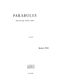 Jacques Ibert: Paraboles: Violin: Instrumental Work