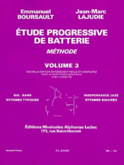 Emmanuel Boursault: Etude Progressive de Batterie 3: Drum Kit: Instrumental