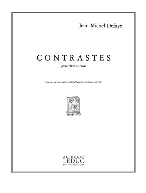Jean-Michel Defaye: Contrastes