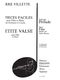 Villette: 6 Pieces Faciles N06 Petite Valse: Flute: Score