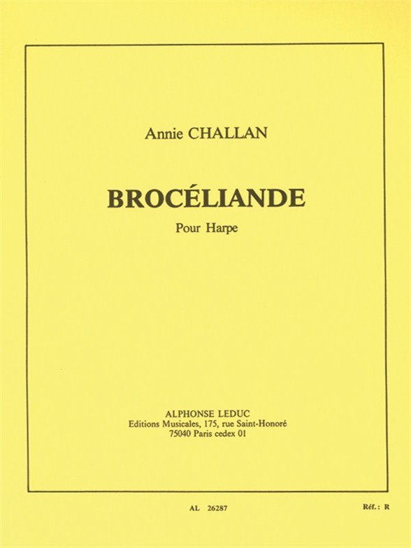Annie Challan: Broceliande: Harp: Instrumental Work