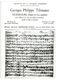 Georg Philipp Telemann: Suite In a Minor Violin 2 Part: Violin: Instrumental