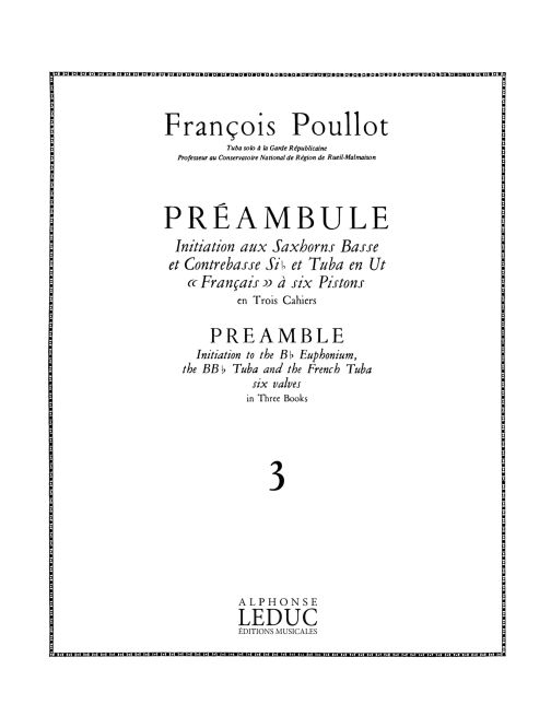 Franois Poullot: Franois Poullot: Preamble Vol.3
