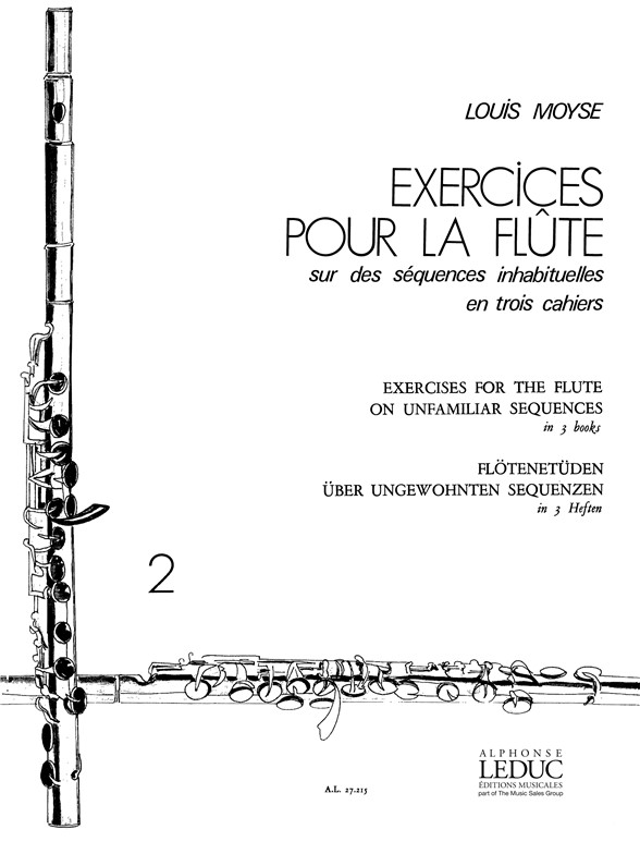 Louis Moyse: Exercices sur des Sequences inhabituelles v.2 No.2: Flute: Score