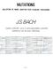Johann Sebastian Bach: 7 Petits Préludes: Percussion: Score
