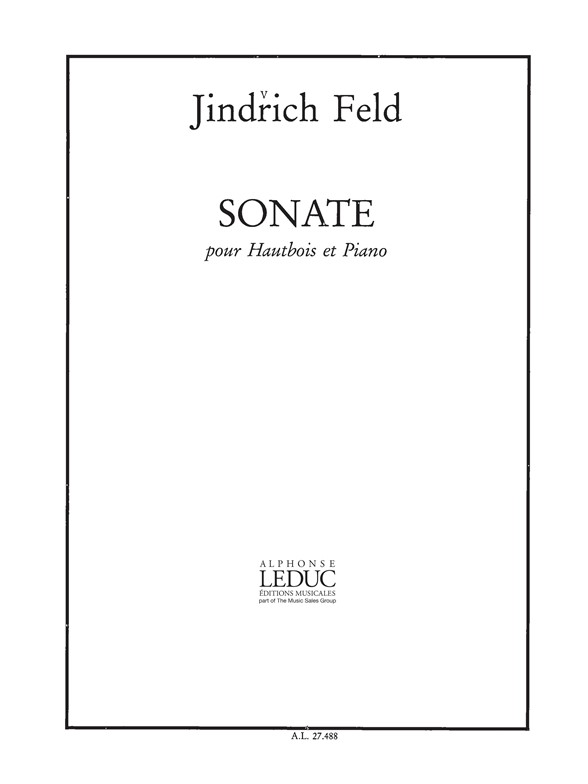 Jindrich Feld: Sonate: Oboe: Score