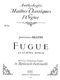Johannes Brahms: Fugue in A flat minor: Organ: Score