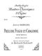 Johann Pachelbel: Prélude  Fugue et Chaconne in D minor: Organ: Score
