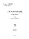 Gilles: Symphonie En Mi Majeur: Organ: Score