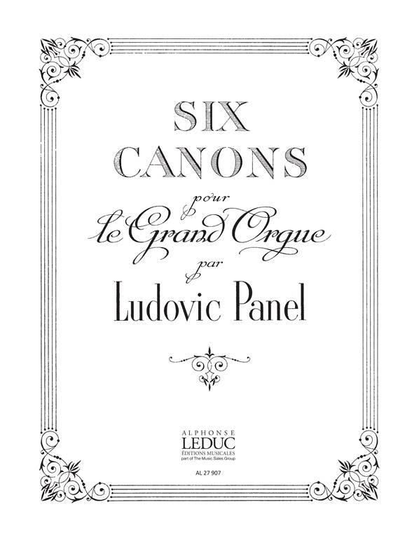 Panel: 6 Canons: Organ: Instrumental Album