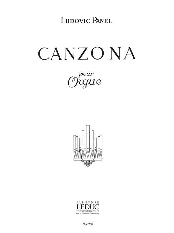 Panel: Canzona: Organ: Score