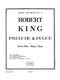 Robert King: Prelude Et Fugue: Brass Ensemble: Score and Parts