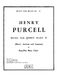 Henry Purcell: Music For Queen Mary II: Brass Ensemble: Score and Parts