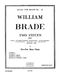 Brade: Two Pieces: Brass Ensemble: Score and Parts