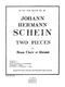 Schein: 2 Pieces: Brass Ensemble: Score and Parts