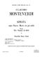 Claudio Monteverdi: Sonata Sopra Sancta Maria: Brass Ensemble: Score and Parts