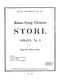 Stoerl: Sonata N01: Brass Ensemble: Score and Parts