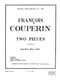 François Couperin: Two Pieces: Brass Ensemble: Score and Parts