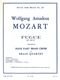 Wolfgang Amadeus Mozart: Fugue K401: Brass Ensemble: Score and Parts