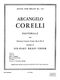 Corelli: Pastorale From Cto Grosso Op6: Brass Ensemble: Score and Parts