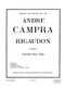 André Campra: Rigaudon: Brass Ensemble: Score and Parts