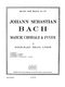 Johann Sebastian Bach: March  Chorale And Fugue: Brass Ensemble: Score and Parts