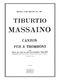 Tiburtio Massaino: Massaino King Canzon 8 Trombones Mfb140: Trombone: Score and