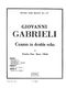 Andrea Gabrieli: Canzon In Double Echo: Brass Ensemble: Score and Parts