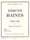 Haines: Toccata: Brass Ensemble: Score and Parts