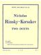 Nikolai Rimsky-Korsakov: Duets(2): Trumpet Duet: Score and Parts
