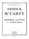 Patrick McCarty: Patrick McCarty: Recitative and Fugue: Trombone Ensemble: Score