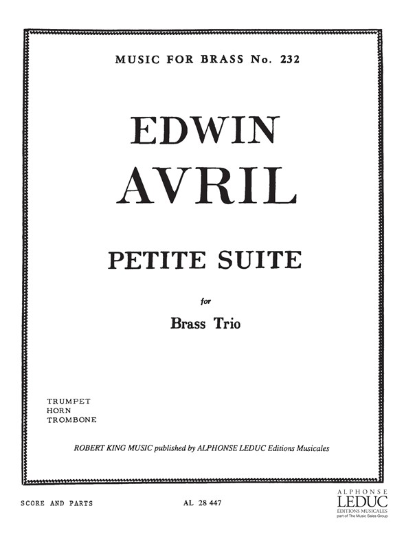 Avril: Petite Suite: Brass Ensemble: Parts