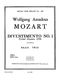 Wolfgang Amadeus Mozart: Divertimento No.1 K439b: Brass Ensemble: Parts